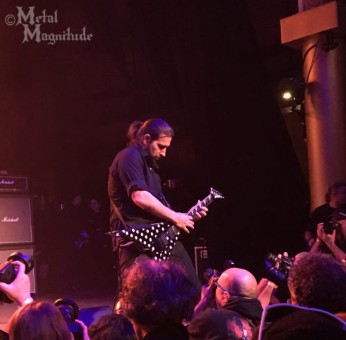 Brian Tichy, best known as a drummer, stepping away from the kit to shred at Randy Rhoads Remembered