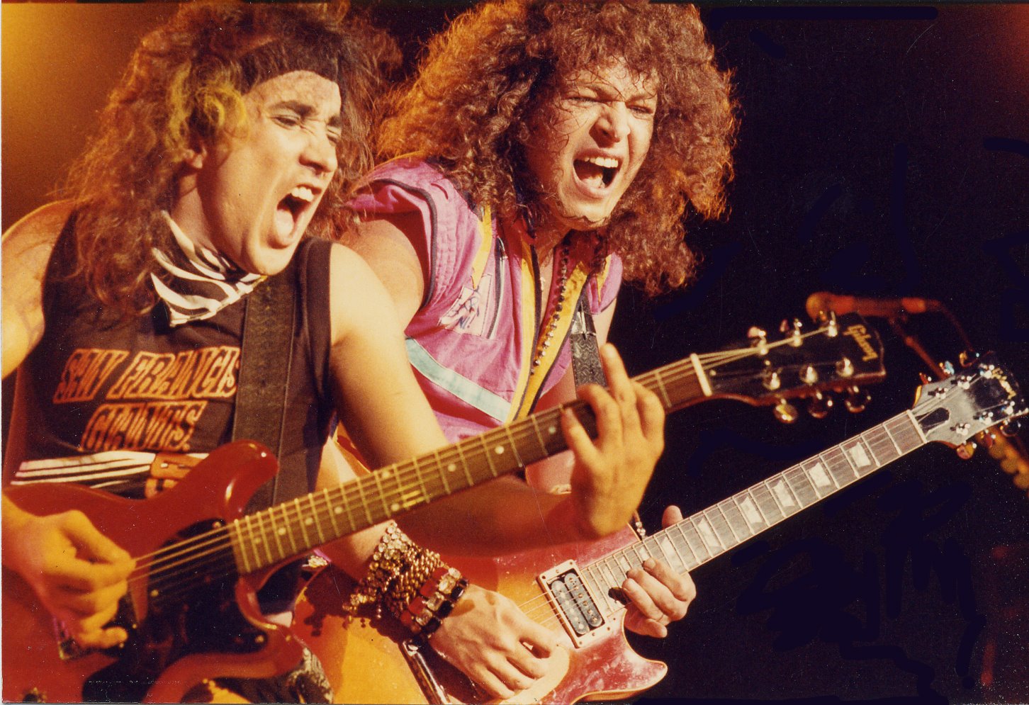Joey Alves and Dave Meniketti - photo via Dave's Facebook page